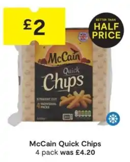 SuperValu McCain Quick Chips offer