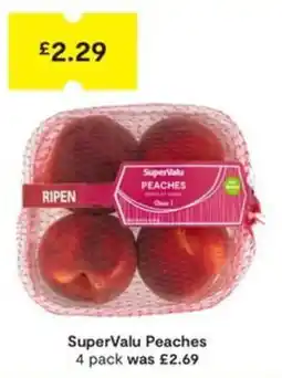 SuperValu SuperValu peaches offer