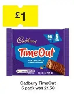 SuperValu Cadbury time out offer
