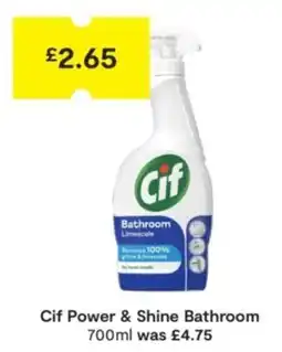 SuperValu Cif Power & Shine Bathroom offer