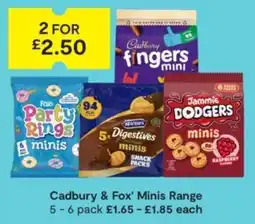 SuperValu Cadbury fingers mini offer