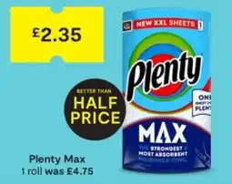 SuperValu Plenty Max offer