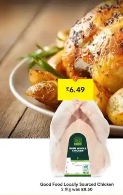 SuperValu Good Food Locally Sourced Chicken offer
