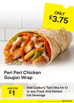 SuperValu Peri Peri Chicken Goujon Wrap offer
