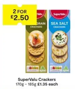 SuperValu SuperValu crackers offer