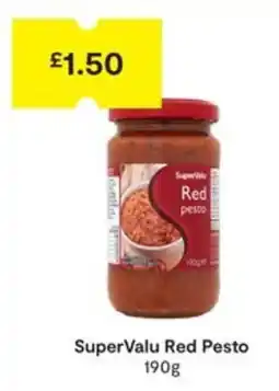 SuperValu SuperValu red pesto offer