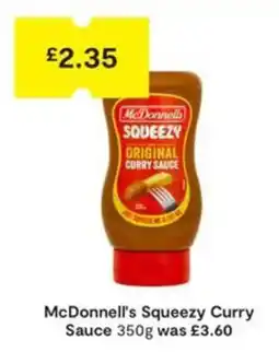 SuperValu McDonnell's Squeezy Curry Sauce offer