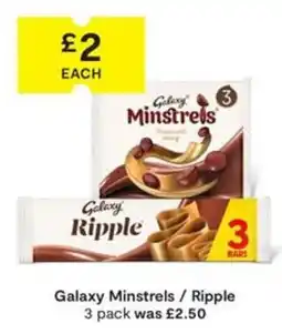 SuperValu Galaxy minstrels / ripple offer