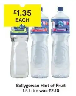 SuperValu Ballygowan Hint of Fruit offer