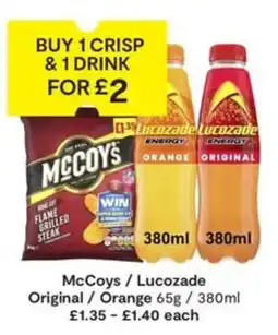 SuperValu McCoy's / Lucozade offer