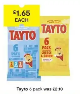SuperValu Tayto 6 pack offer