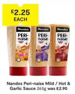 SuperValu Nandos Peri-naise offer