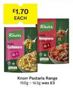 SuperValu Knorr pastaria range offer