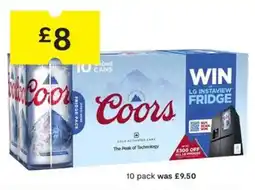 SuperValu Coors fridge pack offer