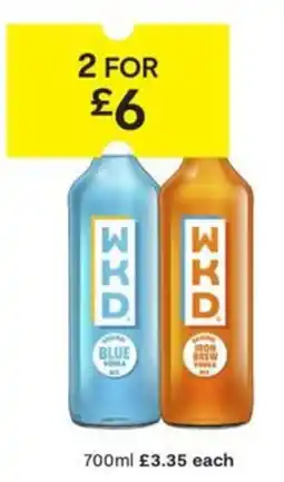 SuperValu Wkd blue vodka offer