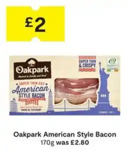 SuperValu Oakpark american style bacon offer