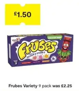 SuperValu Frubes Variety offer