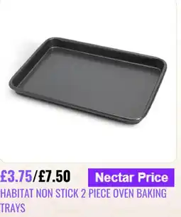 Sainsbury's Habitat non stick 2 piece oven baking trays offer