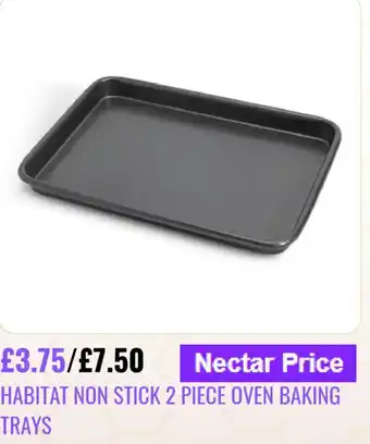 Habitat non stick 2 piece oven baking trays