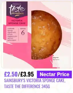 Sainsbury's Sainsbury's Victoria Sponge Cake offer