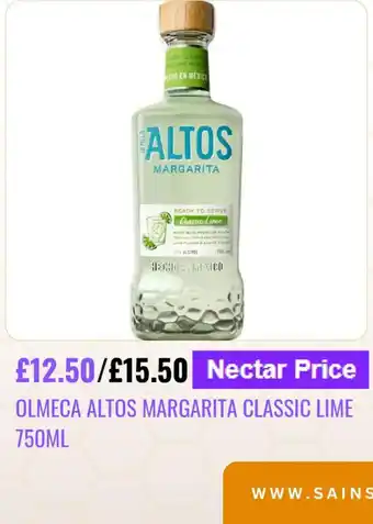 Olmea altos margarita classic lime