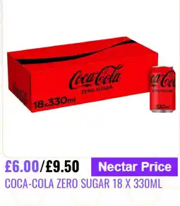 Sainsbury's Coca-Cola zero sugar offer
