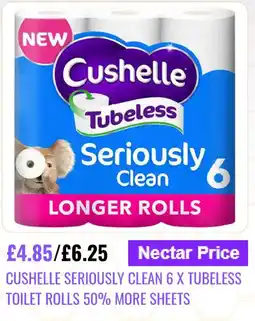 Sainsbury's Cushelle tubeless toilet paper offer