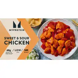 Iceland Myprotein Sweet & Sour Chicken 375g offer