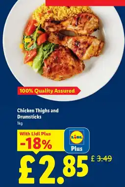 Lidl Chicken Thighs and Drumsticks offer