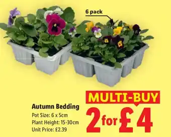 Lidl Autumn Bedding offer