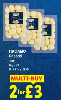 Lidl Italiamo gnocchi offer