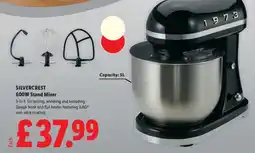 Lidl Silvercrest 600w Stand Mixer offer