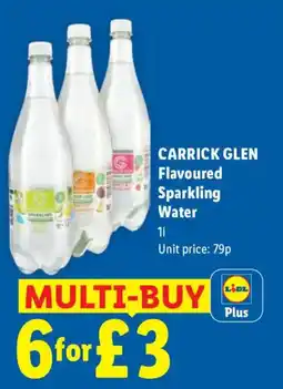 Lidl Carrick Glen Flavoured Sparkling Water offer