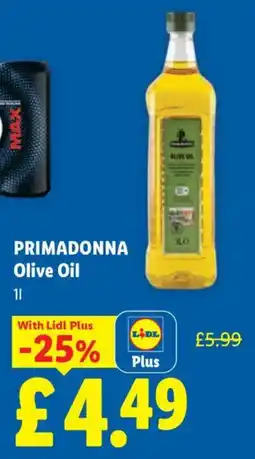 Lidl Primadonna Olive Oil offer