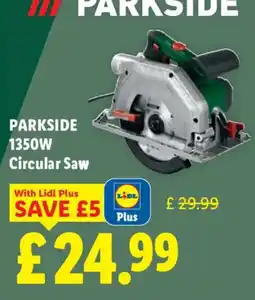 Lidl Parkside circular saw offer