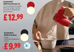 Lidl Silvercrest 400w hand mixer offer