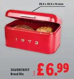 Lidl Silvercrest bread bin offer
