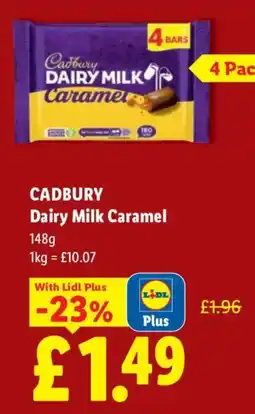Lidl Cadbury dairy milk caramel offer