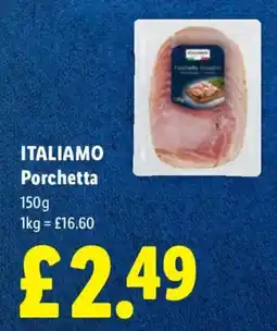 Lidl Italiamo Porchetta offer