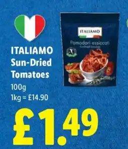Lidl Italiamo sun-dried tomatoes offer