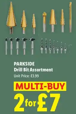 Lidl Parkside drill bit assortment offer