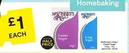 SuperValu McKinney's Icing / Caster Sugar offer