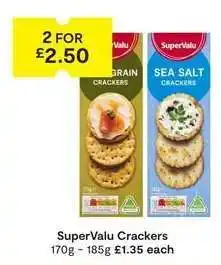 SuperValu SuperValu Crackers offer