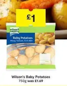 SuperValu Wilson's Baby Potatoes offer