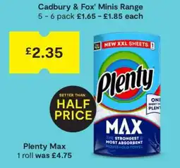 SuperValu Plenty Max offer