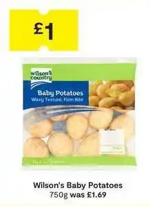 SuperValu Wilson's Baby Potatoes offer