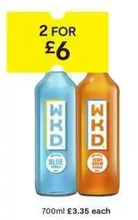 SuperValu WKD Blue & Iron Brew Vodka offer