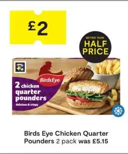 SuperValu Birds Eye Chicken Quarter Pounders offer