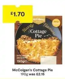 SuperValu McColgan's Cottage Pie offer