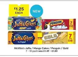 SuperValu McVitie's Jaffa / Mango Cakes / Penguin / Gold offer